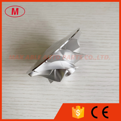 HX35 forward 3599649 54.00/77.98mm 7+7 blades point milling turbo milling/aluminum 2618/billet compressor wheel
