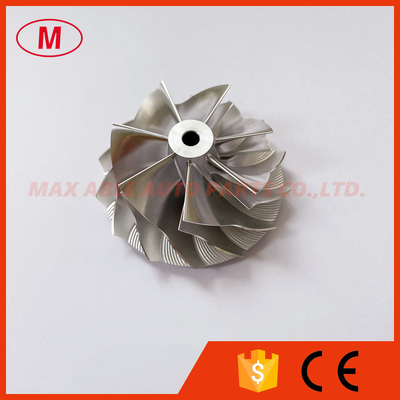 KP39 41.00/50.96mm 7+7 blades high performance Turbocharger Billet/milling/aluminum 2618 compressor wheel