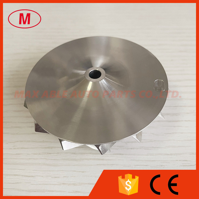 RHF5HB 54.06/71.40mm 7+7 Blades high performance slimnose aluminum 2618/billet compressor wheel FOR racing
