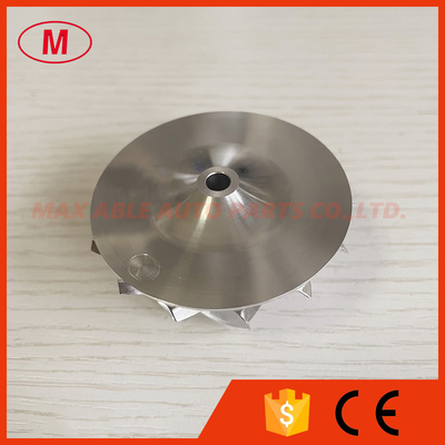 RHF5 41.00/54.80mm 7+7blades high performance turbo milling/aluminum 2618/billet compressor wheel