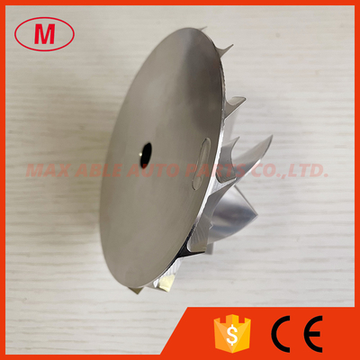 68.98/99.03mm forward 7+7 Blades high performance No Threaded turbo aluminum 2618/milling/Billet compressor wheel