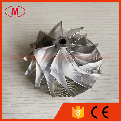HX40 57.97/85.98mm 7+7 blades 3594834 high performance Turbocharger milling/aluminum 2618/billet compressor wheel