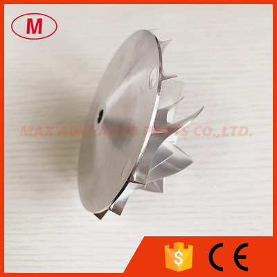 HX40 57.97/85.98mm 7+7 blades 3594834 high performance Turbocharger milling/aluminum 2618/billet compressor wheel