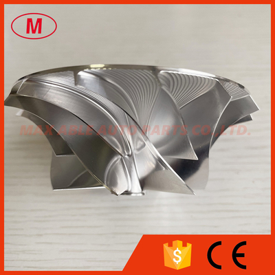HX40 57.97/85.98mm 7+7 blades 3594834 high performance Turbocharger milling/aluminum 2618/billet compressor wheel