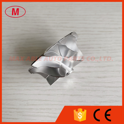 RHF4V 39.34/52.50mm 6+6 blades Turbocharger milling/aluminum 2618/billet compressor wheel for VB17 TOYOTA