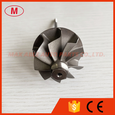 TD03 35X40mm 9 blades reverse closed fin journal bearing turbo turbine shaft wheel