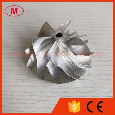 RHF5 50.39/68.01mm 6+6 blades high performance Turbocharger Billet/milling/aluminum 2618 compressor wheel