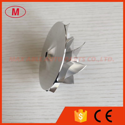 RHF5 50.39/68.01mm 6+6 blades high performance Turbocharger Billet/milling/aluminum 2618 compressor wheel