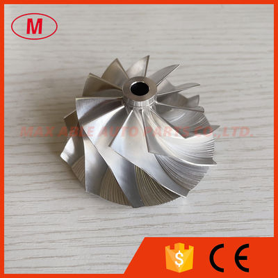 TD05H forward 47.10/63.40mm 11+0 blades turbo milling/aluminum 2618/billet compressor wheel