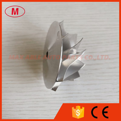 TD05H forward 47.10/63.40mm 11+0 blades turbo milling/aluminum 2618/billet compressor wheel