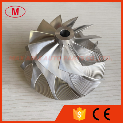 S400 171691 74.53/101.44mm 11+0 blades Turbo milling/aluminum 2618/billet compressor wheel