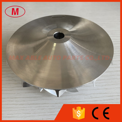 S400 171691 74.53/101.44mm 11+0 blades Turbo milling/aluminum 2618/billet compressor wheel