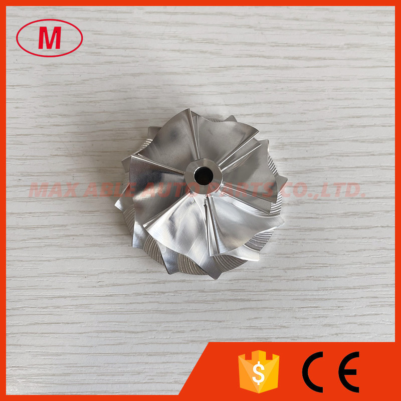 CT26 20T 47.04/58.03mm 6+6 blades Turbocharger aluminum 2618/milling/billet compressor wheel .
