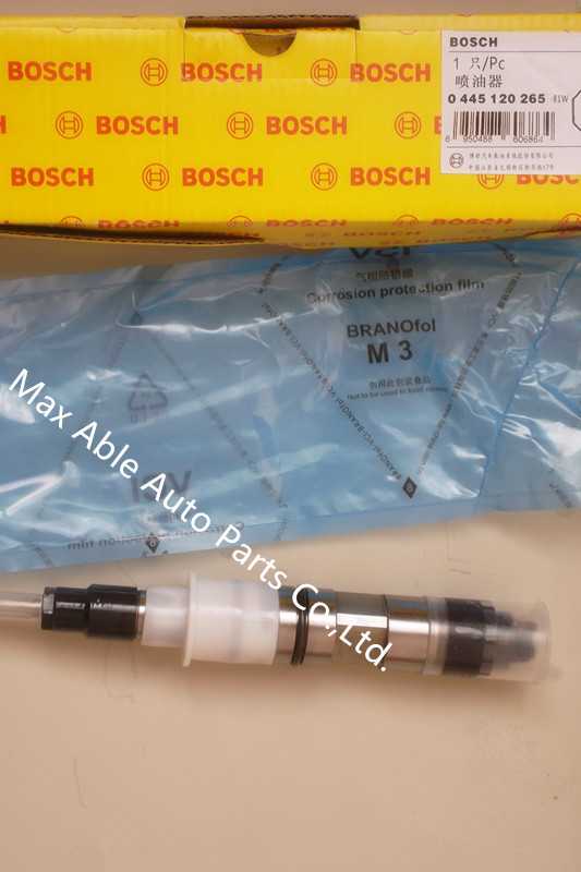 0445120086,0445120265 Common rail injector for WEICHAI WP12 612630090001