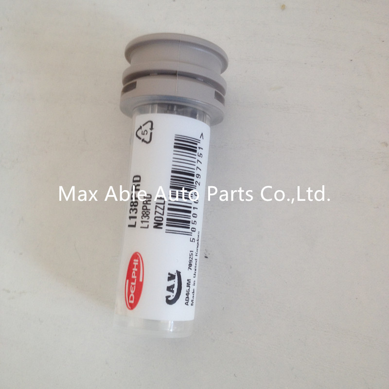 L138PRD / L138PBD DELPHI common rail injector nozzle for EJBR04601D, EJBR02601Z injector