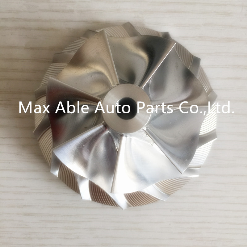 HY35 55.96/78mm 7+7 blades Turbocharger Billet compressor wheel for Cummi*ns/Dodg*e