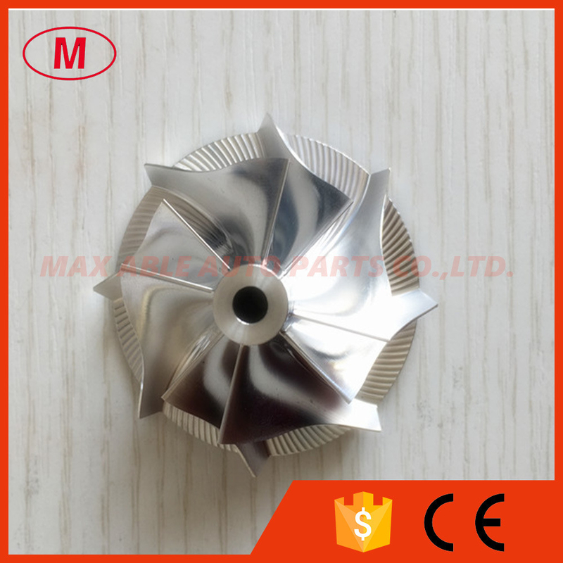 K04 38.1/50.96mm 5304-123-2029 4+4 blades billet/milling/aluminum 2024 compressor wheel f