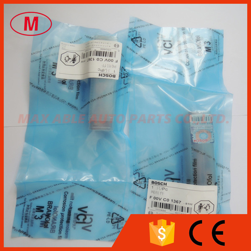 F00VC01367 BOSCH original common rail injector control valve for 0445110318,0445110361