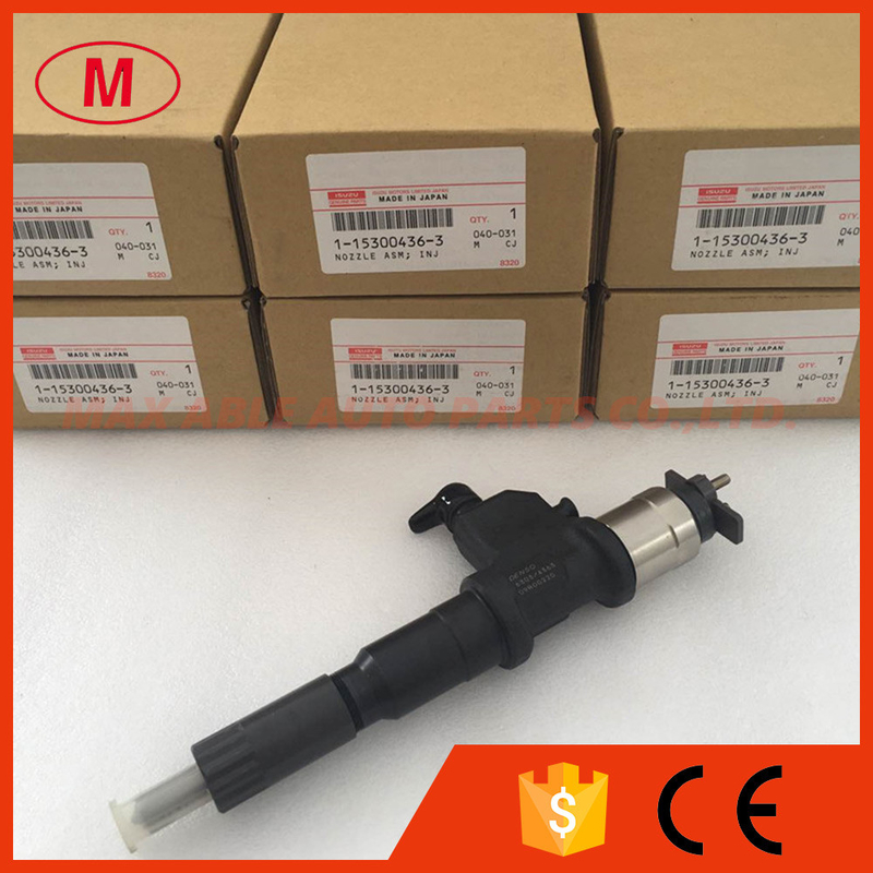 095000-6300, 095000-6301 DENSO common rail injector for  HITACHI 6WG1 1153004361, 11530043