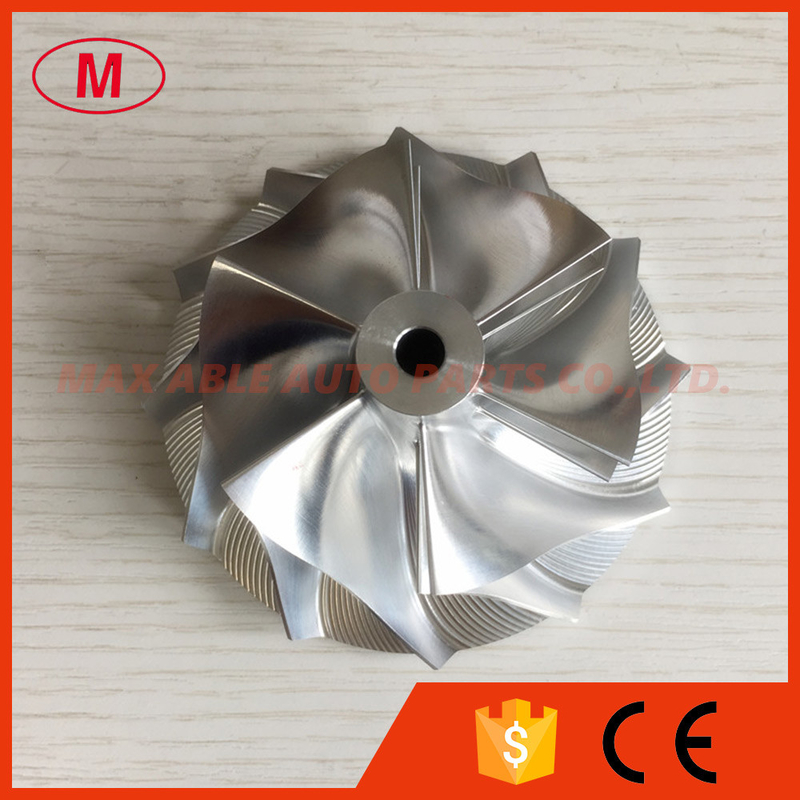 GT3582 451644-0005 61.33/82.00mm 6+6 blades Turbo milling/billet compressor wheel