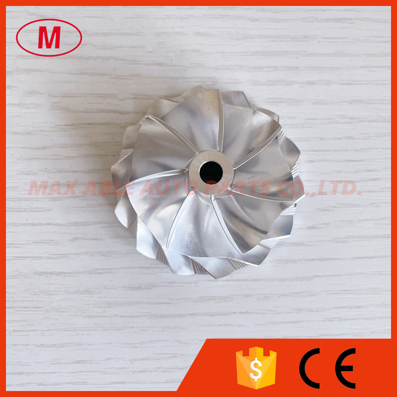 GTX2860R 45.66/60.00mm 7+7blades LEP style turbo milling/aluminum 2618/billet compressor wheel