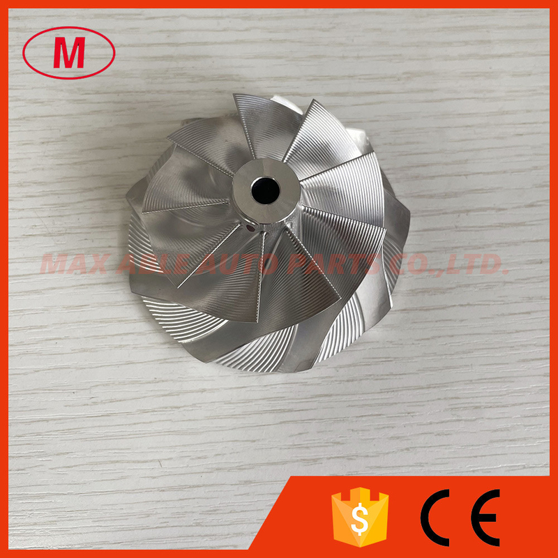GTX3582 GEN ll reverse point milling 58.23/76.43mm 9+0 blades turbo milling/aluminum 2618/billet compressor wheel