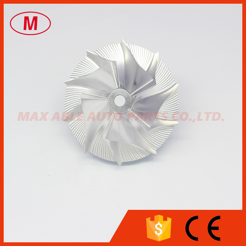 CT26 41.70/64.89mm 5+5 blades Turbo Billet/milling/aluminum 2024 compressor wheel for 17201-74010
