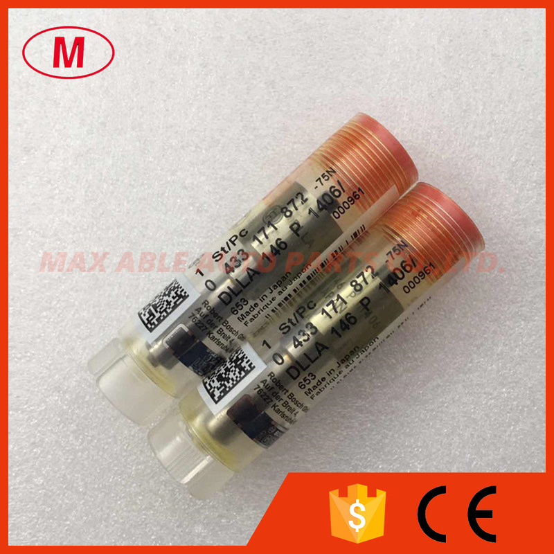 DLLA146P1406 0433171872 original Fuel Injector Nozzle for 0445120041 65.10401-7002