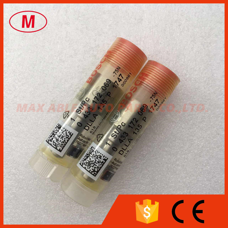 BOSCH Original and new DLLA135P1747 0433172069 fuel injector nozzle for 0445120126