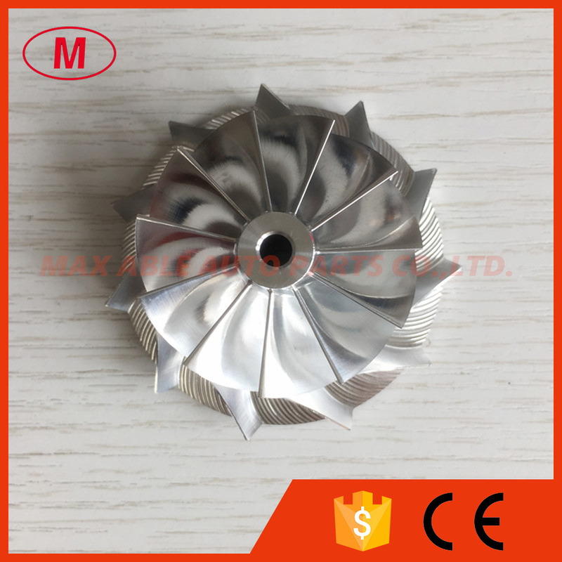 K04 42.00/56.08mm 11+0 blades high performance Turbocharger milling/aluminum 2618/billet compressor wheel