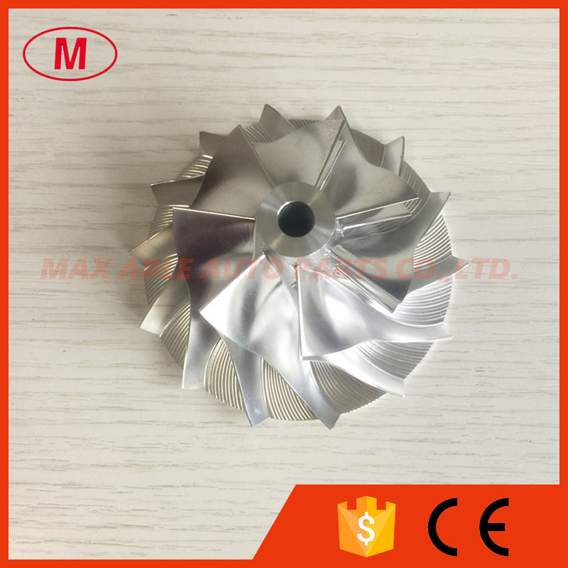 S200 50.60/75.20mm 7+7 blades High performance turbo billet/milling/aluminum compressor wheel