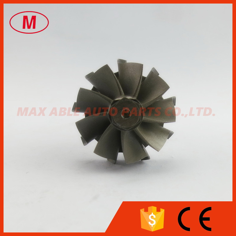 GT1749V 434533-0018 434533-0023 37.30/43.00mm 9 blades turbine shaft wheel for 712766-0001/2 716665-0001/2 750718-0001