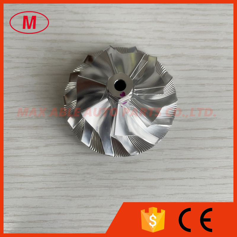 GT2263 17201-E0890 43.66/63.17mm 7+7 blades Point milling turbo milling/aluminum 2618/billet compressor wheel