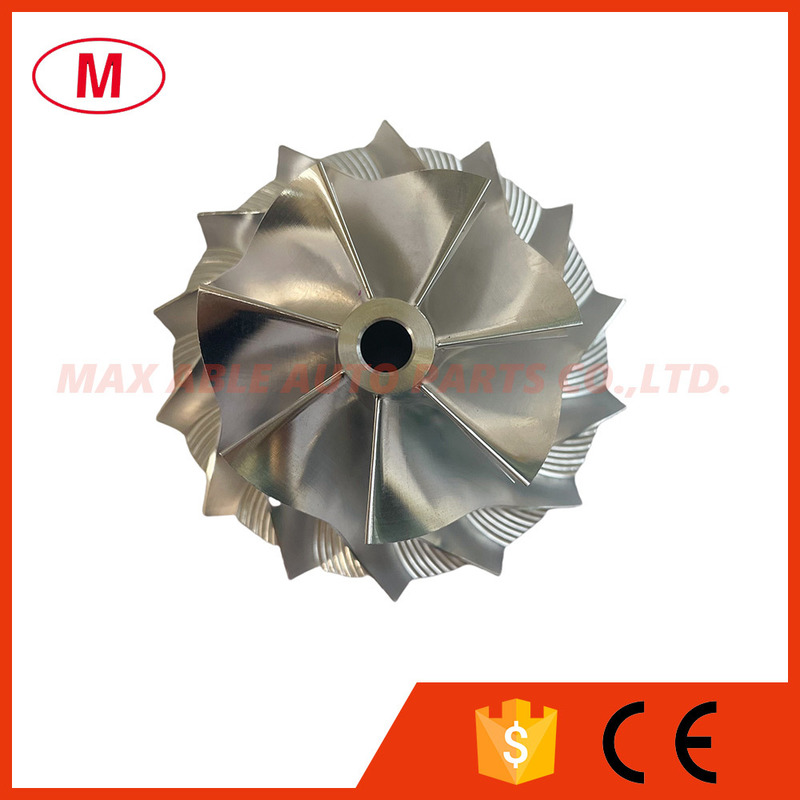 K04 43.00/60.00mm 7+7 Blades Performance Bore :5.50mm Turbocharger Milling/aluminum 2618/billet Compressor Wheel