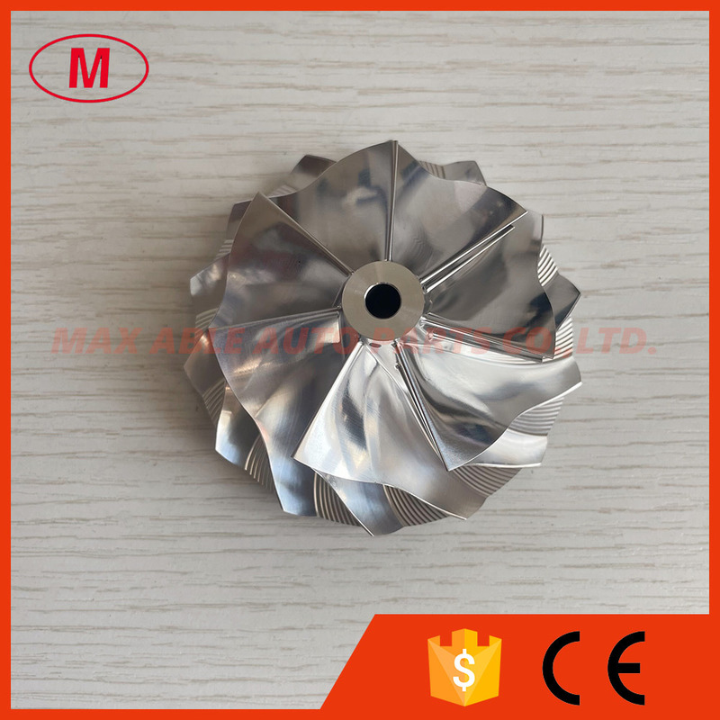 B03G forward 7+7 blades 56.90/73.00mm turbo milling/aluminum 2618/billet compressor wheel
