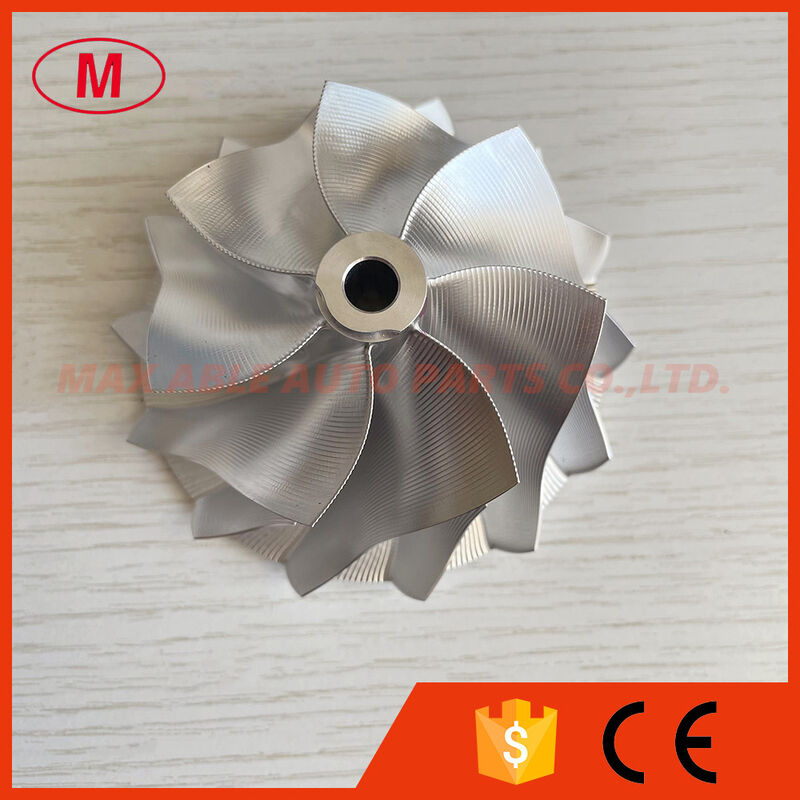 G30-770 57.52/71.40mm 7+7blades Reverse Point Milling Inverse Curve Performance milling/aluminum 2618/billet compressor wheel for 880693-5002S / 880697-5008S / 880697-5009S/ 880697-5010S/ 880697-5011S