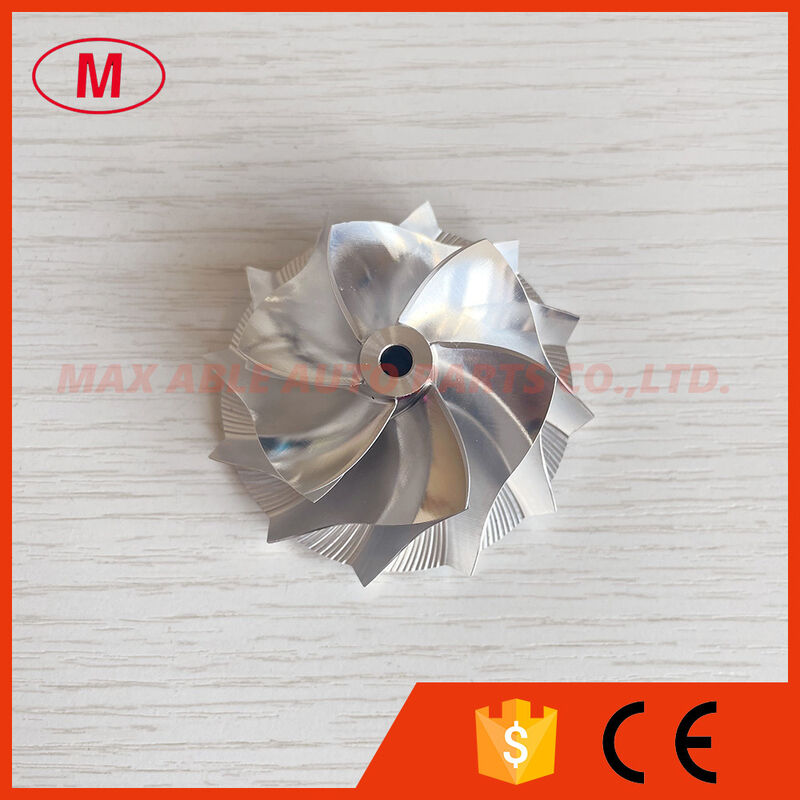 TD03 reverse 39.55/51.00mm 6+6 blades LEP style ,high performance Turbo milling/aluminum 2618/billet compressor wheel