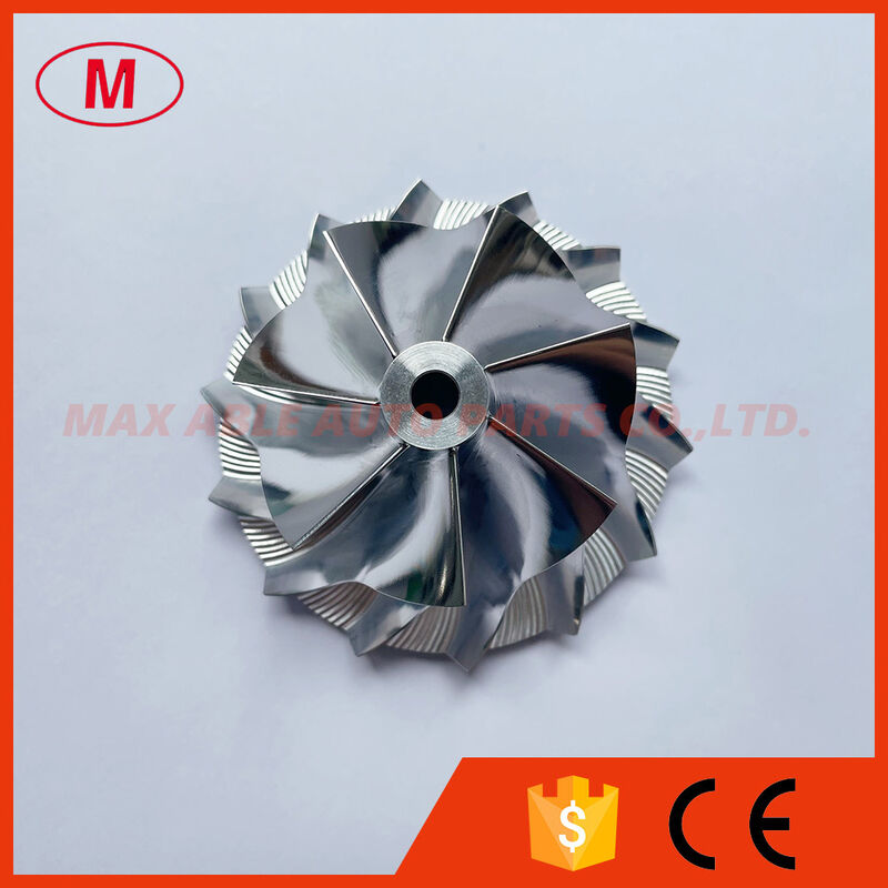 B58 Reverse 50.70/68.01mm 7+7 Blades High Performance Turbo Billet Compressor Wheel for M240i F22/F23, B58B30, ( Mahle)