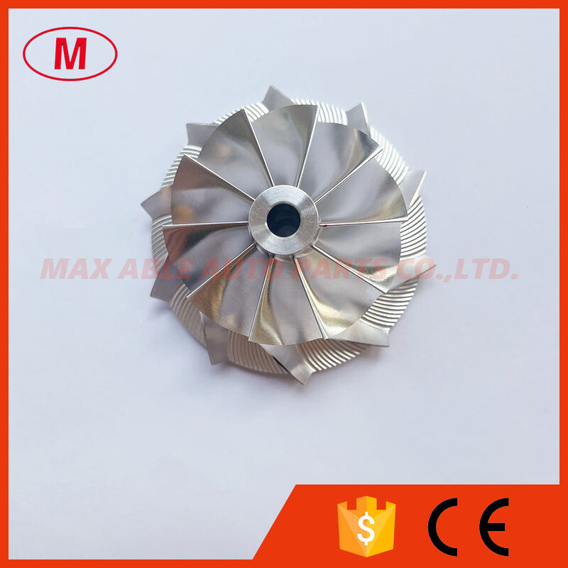 CT26 43.20/58.00mm 10+0 blades Turbo aluminum 2618/milling/billet compressor wheel