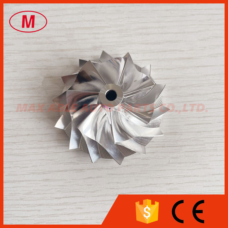 TD04HL 15T 1401-404-426 49189-43500 42.00/56.02mm 7+7blades Turbocharger milling/aluminum 2618 /Billet compressor wheel for 49189-00560, 49189-00570, 49189-00580, 49189-00590, 49189-01700,49189-01800,