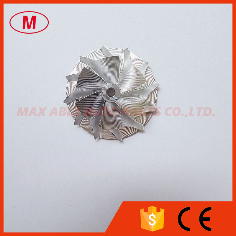 CT16V 44.00/62.00mm 6+6 Blades Point Milling Performance Aluminum 2618/milling/billet Compressor Wheel