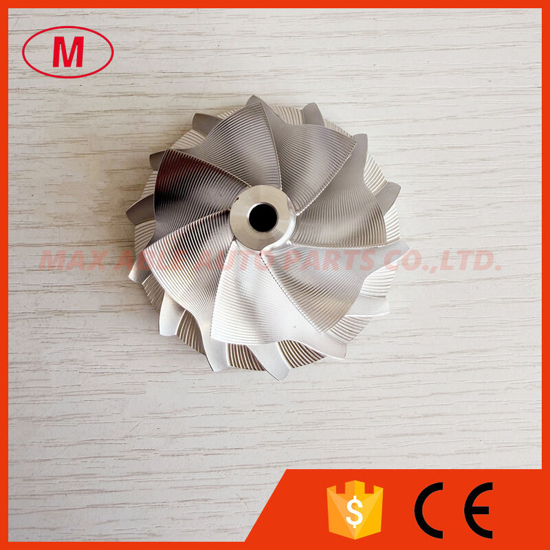 GT15-25 47.00/61.98mm 7+7 blades Point milling Turbo milling/aluminum 2618/billet compressor wheel