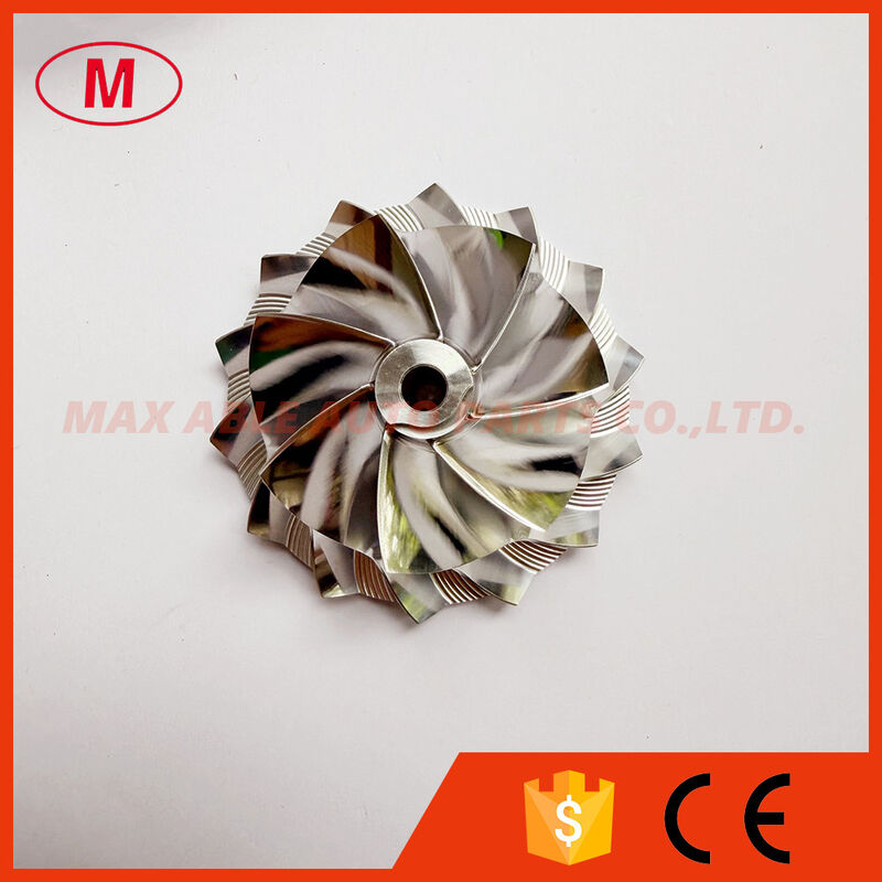 GTX2867R GEN ll 49.63/67.40mm 7+7blades LEP style high performance turbo milling/aluminum 2618/billet compressor wheel