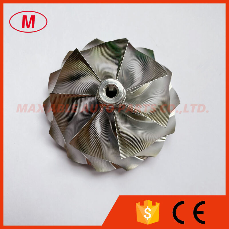 G40-1150 70.95/88.00mm 7+7 Blades Point Milling Turbo Milling/aluminum 2618/billet Compressor Wheel for 035402/36437