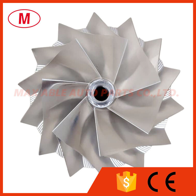 GT55 7+7 blades 88.85/122.00mm Dodecagon Nut design, Performance Design turbo milling/aluminum 2618/billet compressor wheel