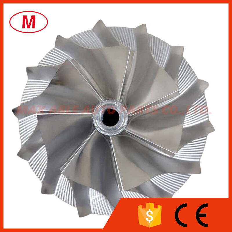 GT55 7+7 blades 88.80/131.97mm Dodecagon Nut design Performance Design turbo milling/aluminum 2618/billet compressor wheel