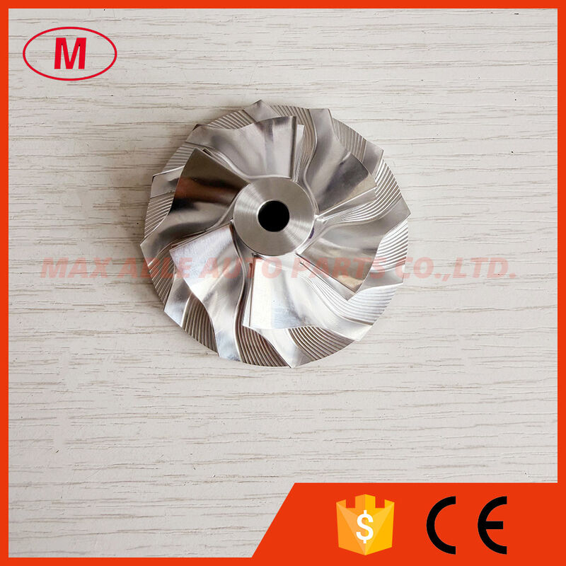 TB25 445436-0002 42.56/60.13mm 6+6 blades turbo milling/aluminum 2618/billet compressor wheel for 14411-24004