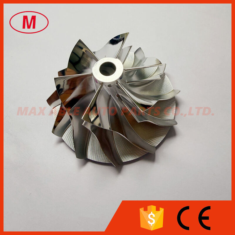 K26 47.50/65.94mm 6+6 blades high performance Turbo milling/aluminum 2618/billet compressor wheel
