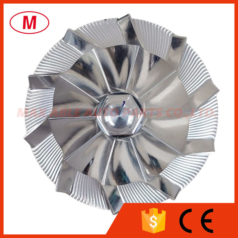 GTB3576 50.48/77.20mm 10+0 blades Turbo milling/aluminum 2618/billet compressor wheel for 17201-E0734/E7031 Engine:J07E ranger