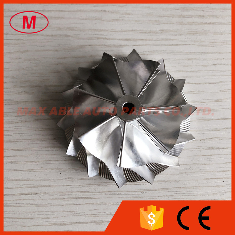 K16 7+7 blades 54.64/71.00mm Turbocharger Billet/milling/aluminum 2618 compressor wheel